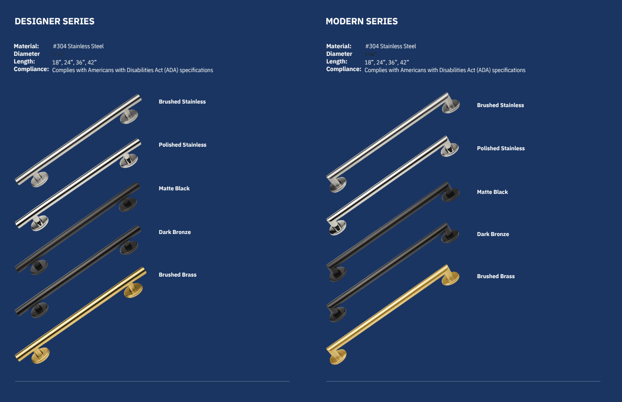 Designer and Modern Series 